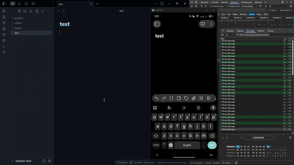 demo of mylonite from github readme
